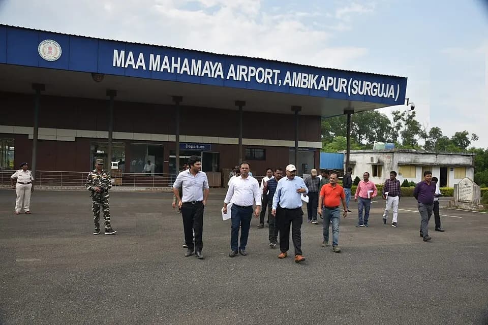 Terminal of Maa Mahamaya Airport, Ambikapur